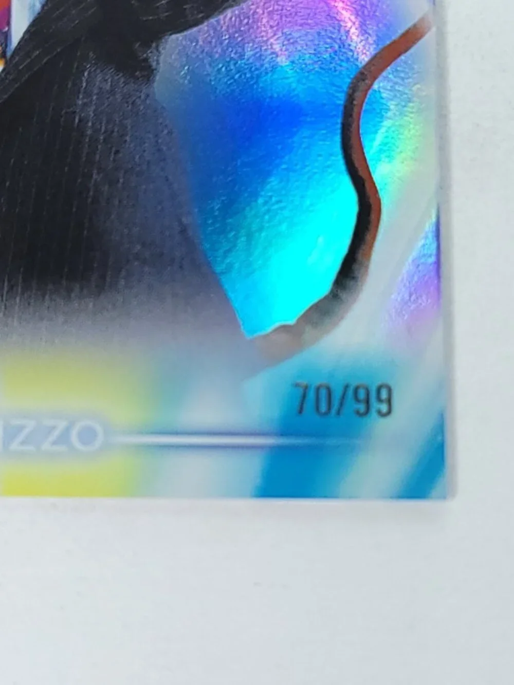 Rizzo Topps 2026 Disney Neon Holo Parallel Refractor Limited 70/99 - Picture 3 of 5